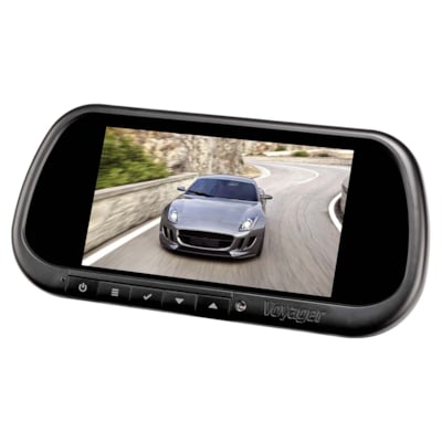 Voyager VOM74MM 7" Color CD Rearview Monitor - 3 Camera Inputs & Built-in Speaker