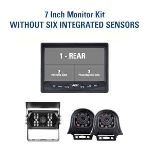 Rearview Safety RVS-162710-NS Backup & Blind Spot Camera Safety Kit